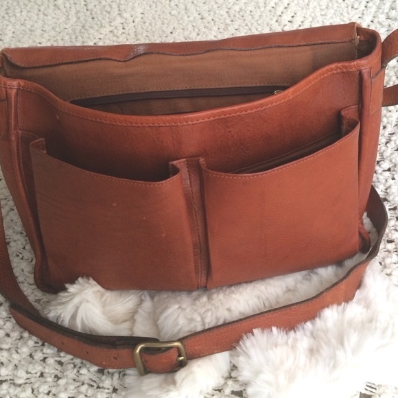 Leather Messenger Bag - Picture 2 of 4